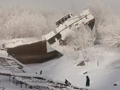 Белый пароход — кадр 12